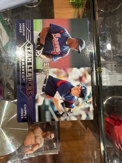 Upper Deck Braves Team Leaders Andruw & Chipper Jones Card
