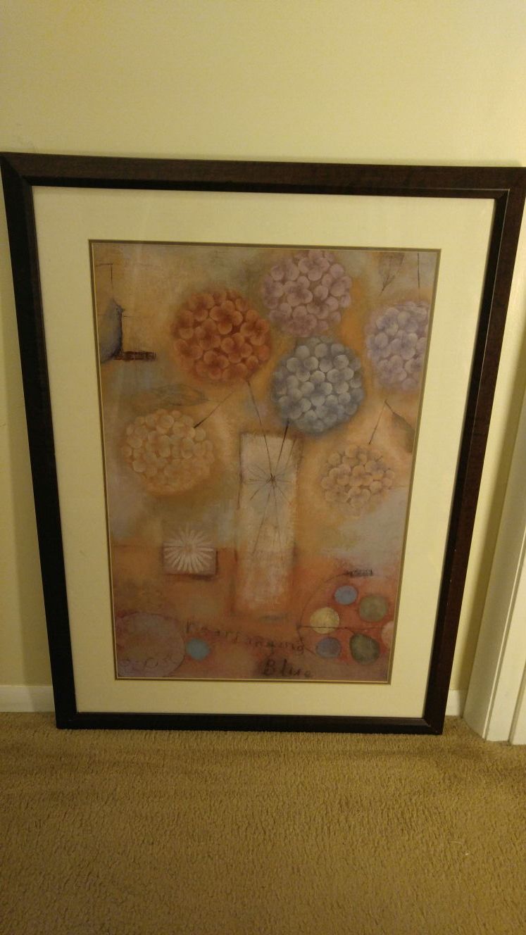 Painting and frame