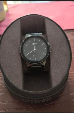 Men's Eco-Drive Axiom Gray Stainless Steel Bracelet Watch 41mm