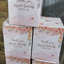 5 prize set for baby shower game for guests, 12 ounces, stainless steel insulated glass with caps, straws, cleaning brush, cards and boxes