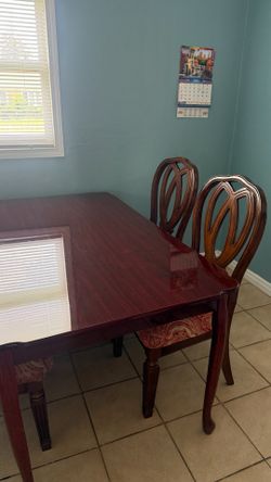 Kitchen table with chairs