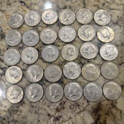 USA Kennedy Half Dollars -1968-D Set (30)
