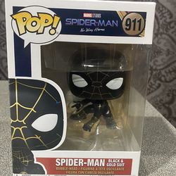 911 Marvel Studios Spider-Man No Way Home (Black & Gold Suit)