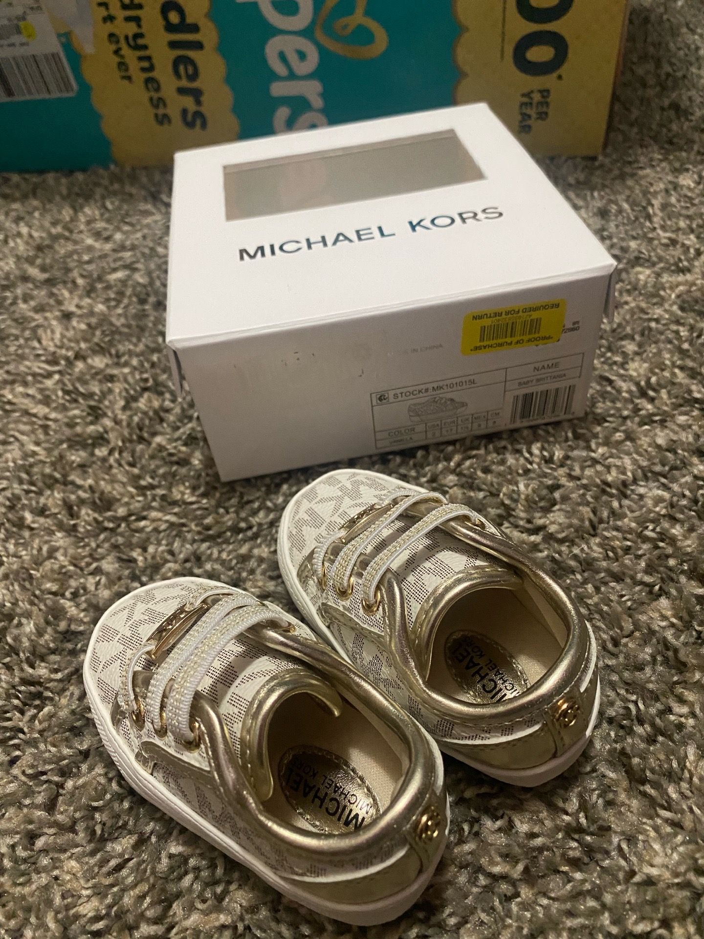 Michael kors baby shoes
