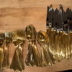 Gold Silverware/ Cutlery