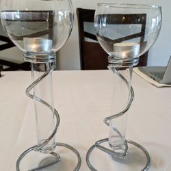 Glass, Votive Candle Holders