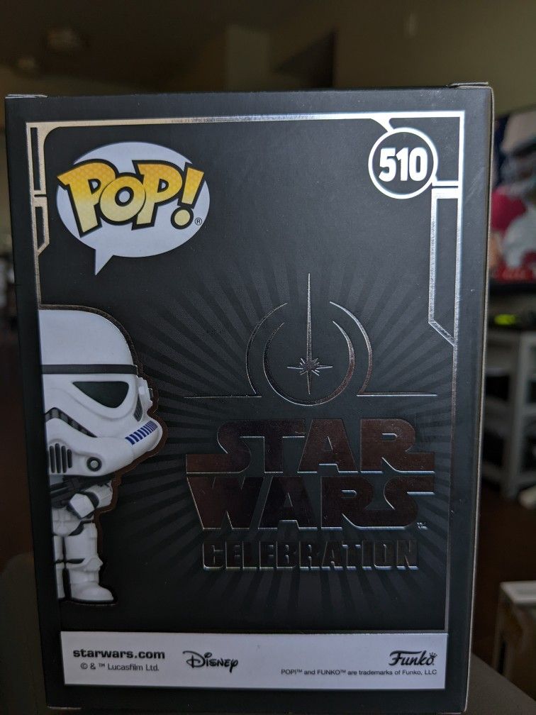 Disney STORMTROOPER POP! Vinyl Bobble-Head Figure By Funko - Star Wars
