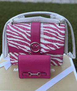 Michael Kors Small Greenwich Crossbody with Sm Wallet, New in Gif Box/Set MK nuevo en caja de regalo