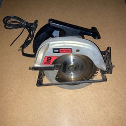 Craftsman 7 1/4 inch circular saw corded