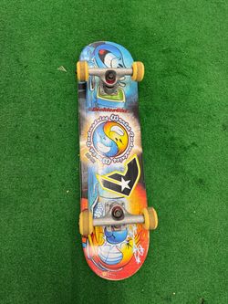 Vintage World Industries Wet Willy vs Flameboy Skateboard Deck Trucks & Wheels