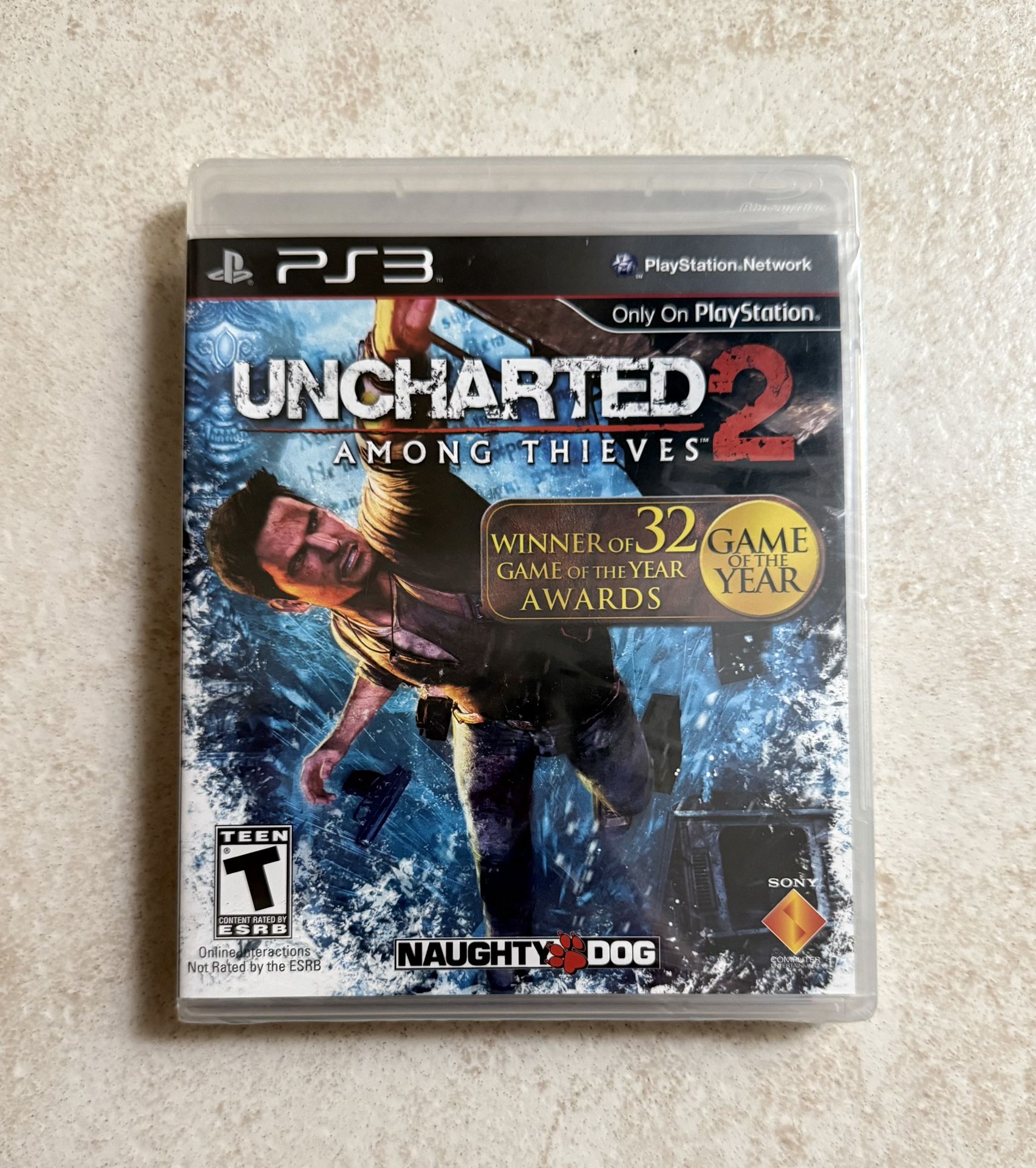 Uncharted 2: Among Thieves - Black Label. Factory Sealed PS3 / PlayStation 3.