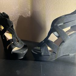 Woman’s Shoes, Sandals, Heels. Various Brands. Size 7-7.5