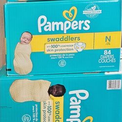 Brand NEW SIZE N AND 1 PAMPERS