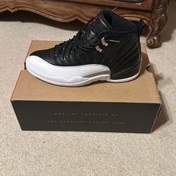 Jordan 12 Retro “Black / Varsity Red / White” Size 10 – Brand New DS