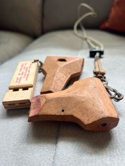 Vintage handmade game call or working dog whistle