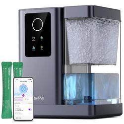 Silonn Smart Nugget Ice Maker – 44 lbs/day – App & Voice Control