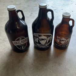 3 Beer Growlers 