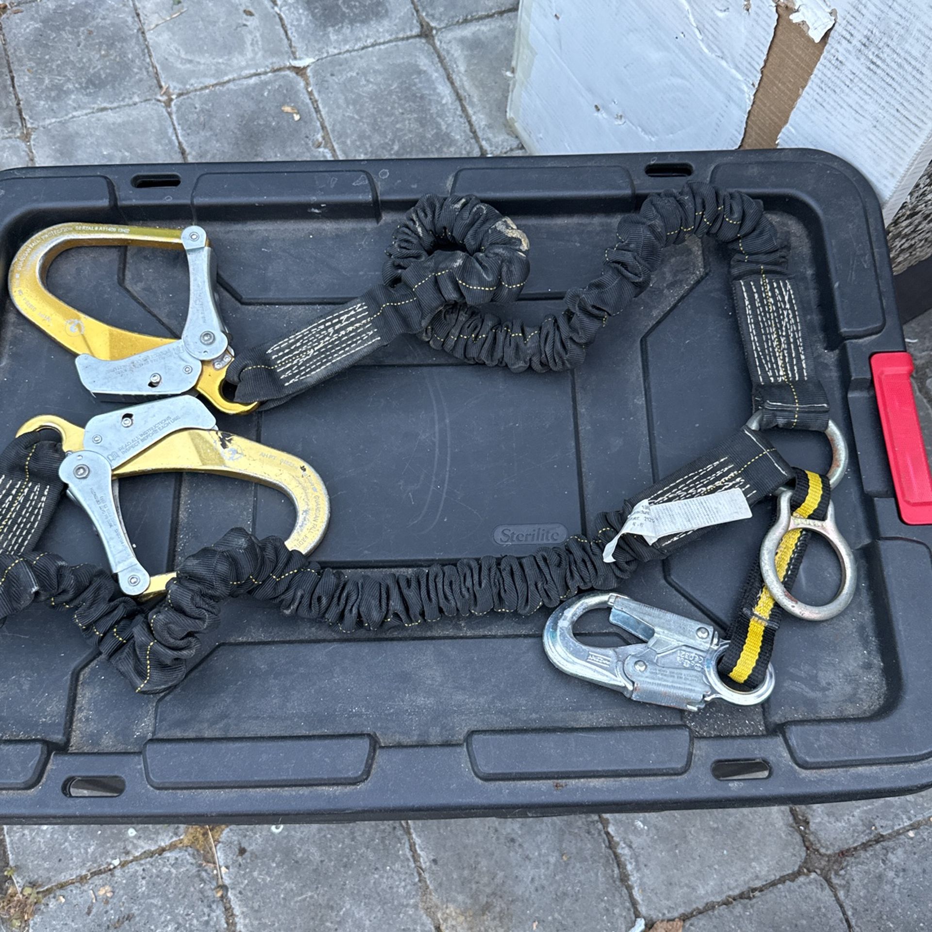 Shock Absorbing Lanyard