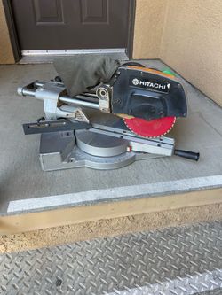 Hitachi 81/2 sliding saw