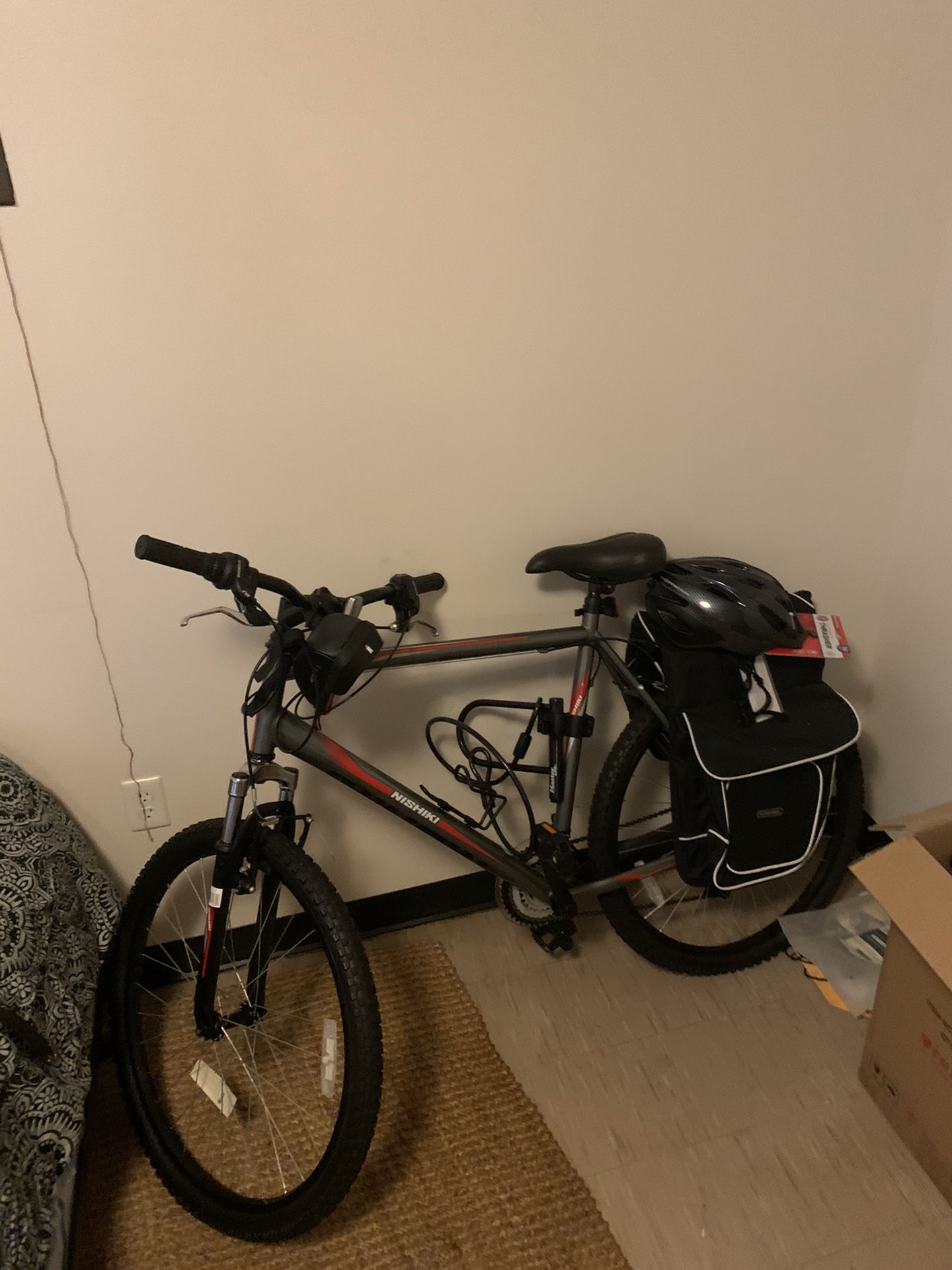 New bike with exercise stand for inside use!