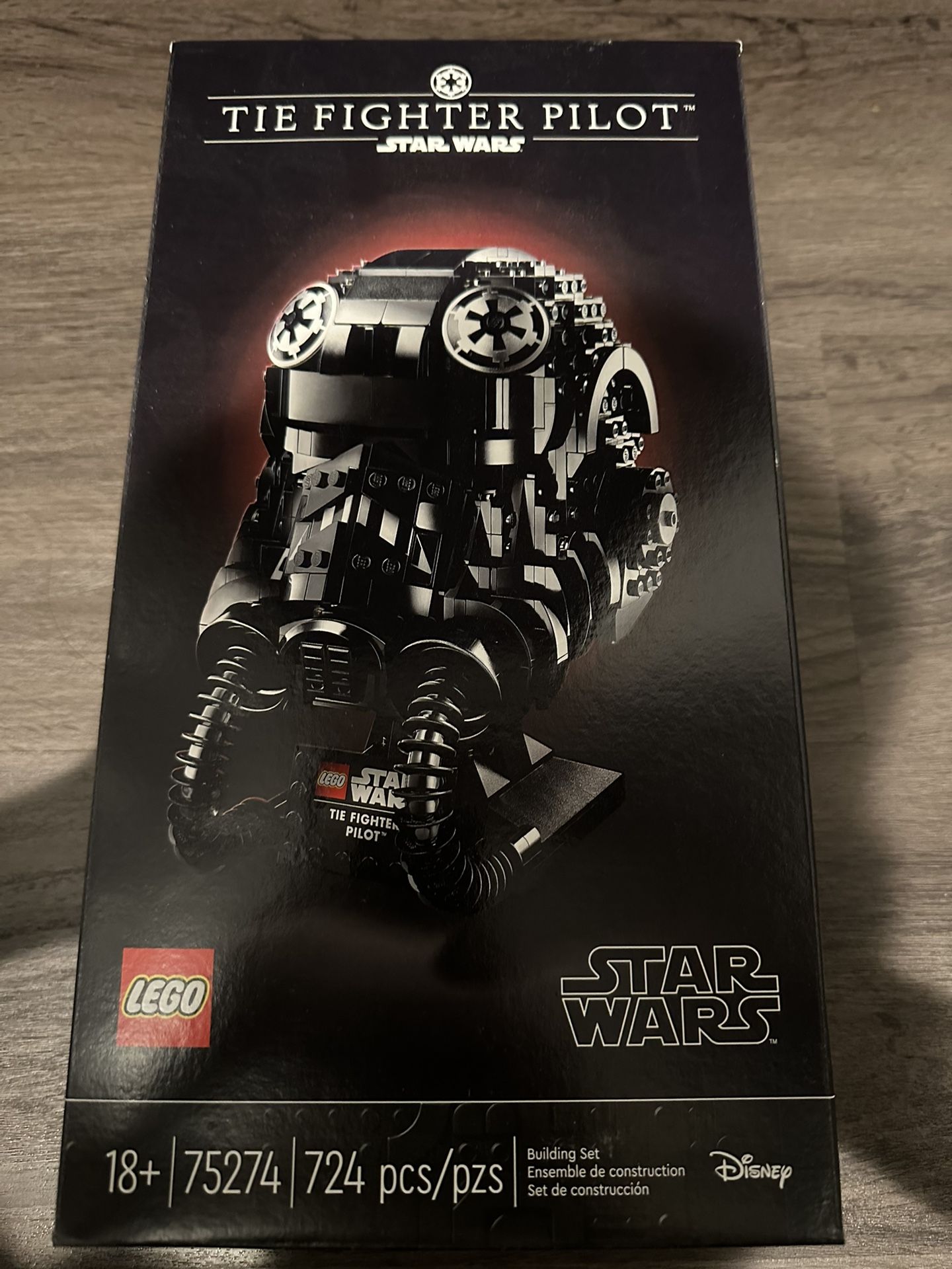 LEGO 75274 Star Wars Helmet Collection Tie Fighter Pilot Brand New Sealed Box
