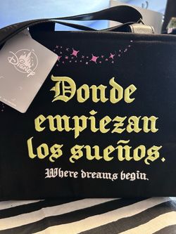 Disneylandia Purse -DONDE EMPIEZAN LOS SUENOS