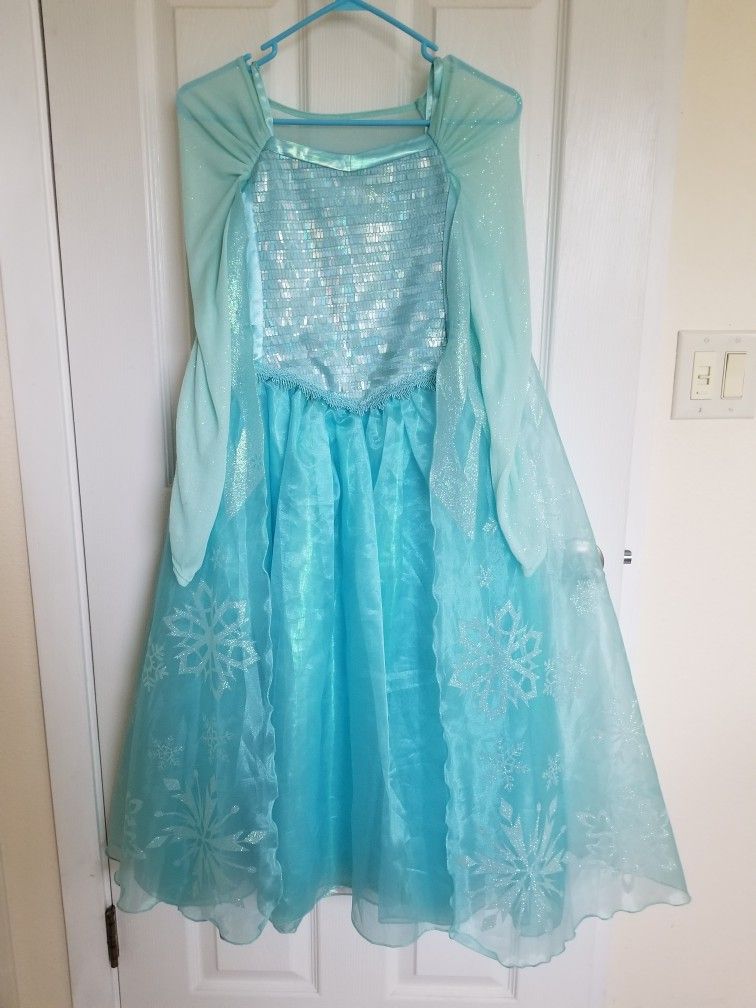 Disney Elsa Gown, Size 9/10