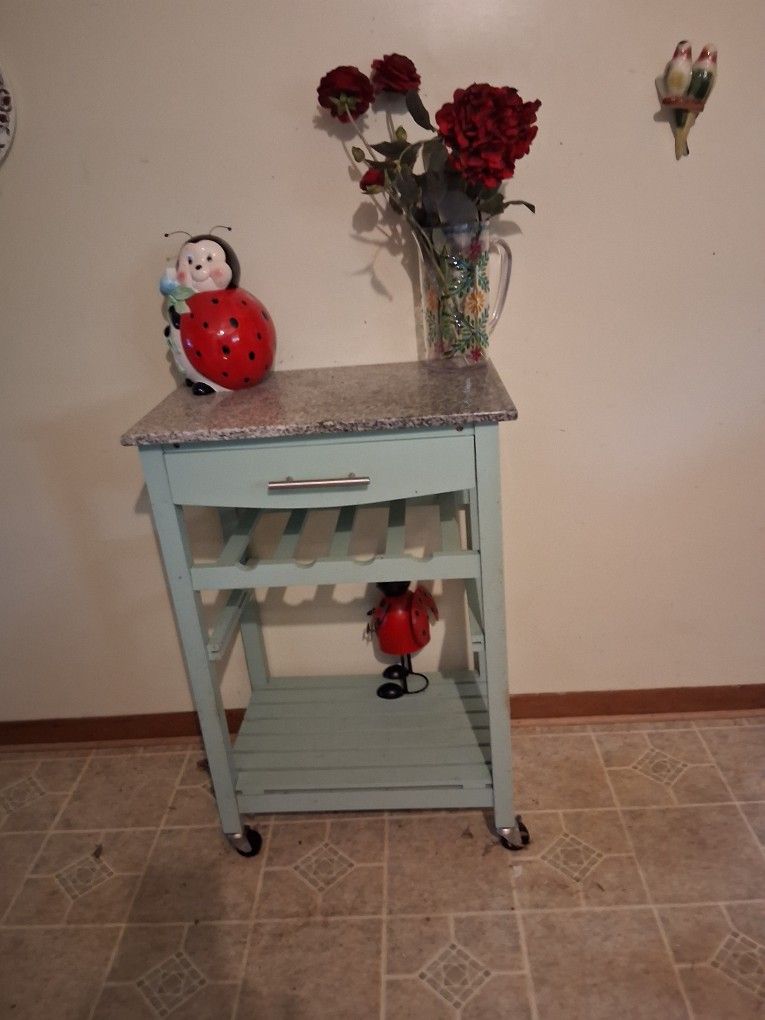 Small Marble Kitchen Island