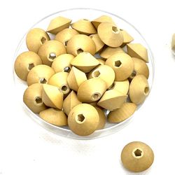 Blonde 12x18mm Disc Beads