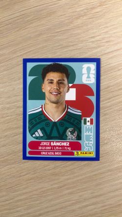 Jorge Sanchez blue Panini Sticker