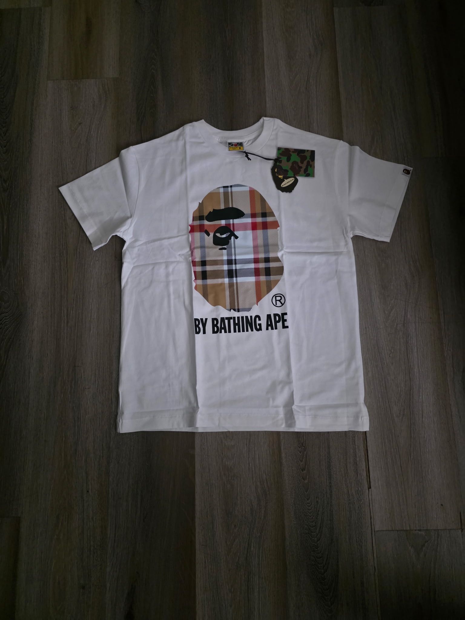 Burberry X Bape tee