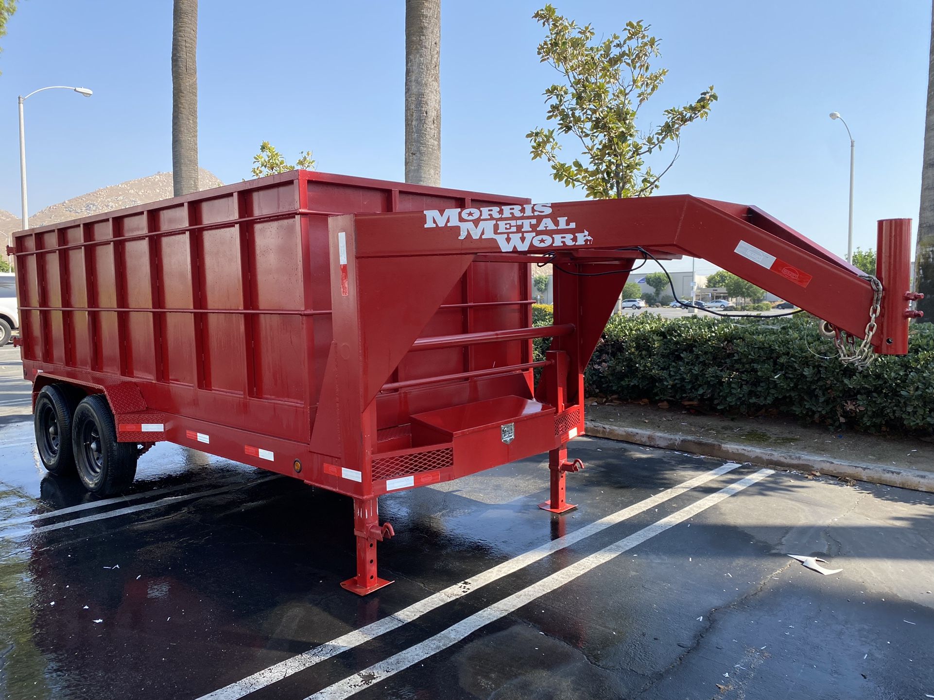 14x7 2020 Hydraulic dump trailer