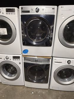 kenmore white front load washer and gas dryer set