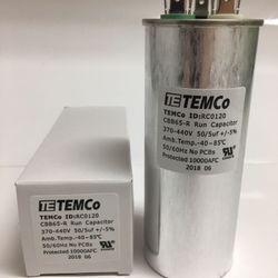 50/5 MFD uF Dual Run Capacitor 370-440 VAC 50-60Hz HVAC MOTOR FAN