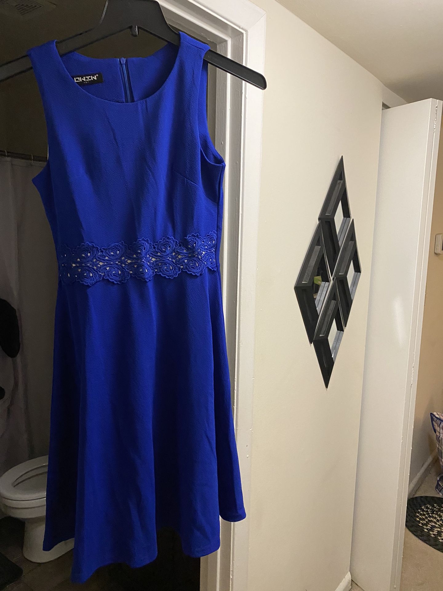 Royal Blue Dress 