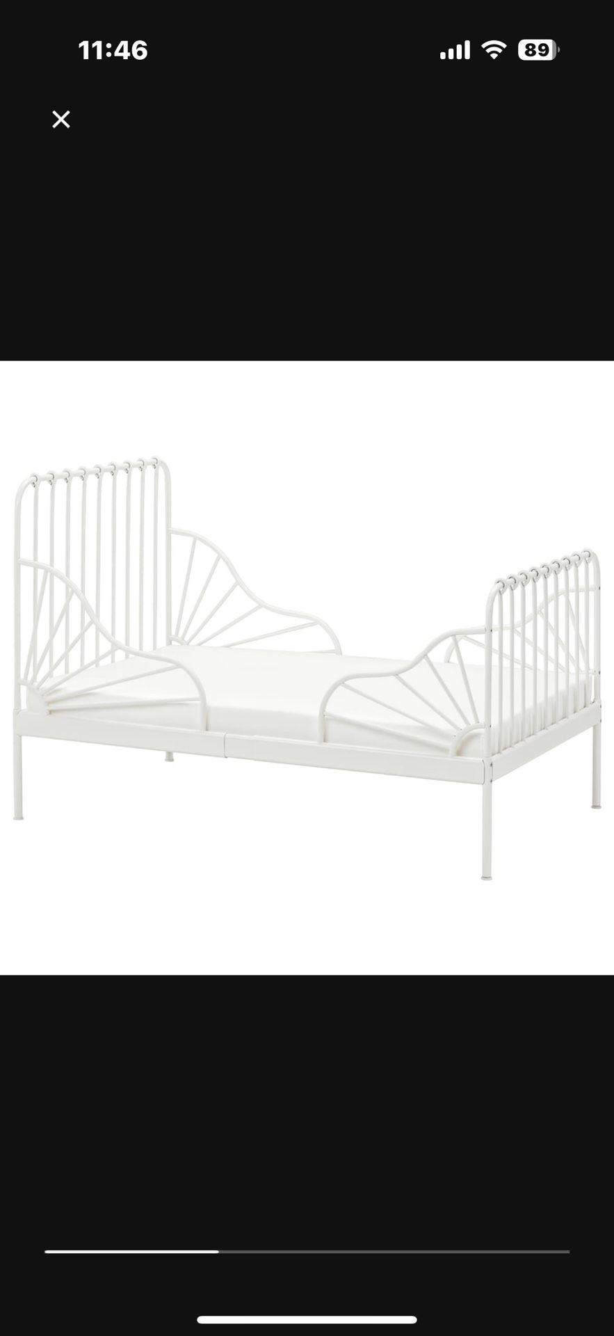 IKEA Minnen Bed Frame