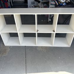 8 Cube Bookcase Bookshelf Storage 