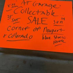 Garage Sale 3/28-29