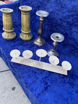 Candle holders each $5
