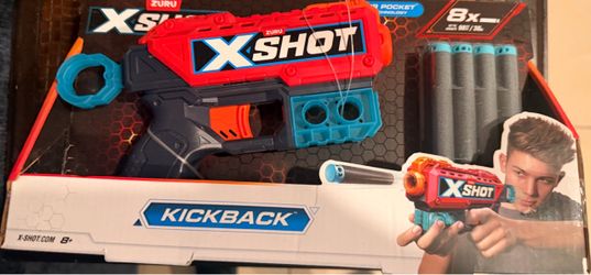 Zuru X-Shot Kickback Foam Dart Blaster
