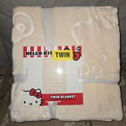 HELLO KITTY TWIN BLANKET