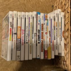 Nintendo Wii Games Collection Sold Together As Lot 