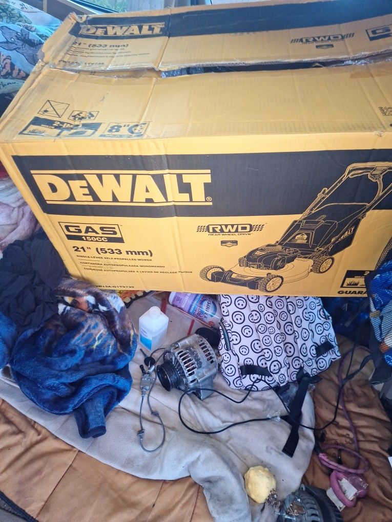Brand New Dewault Lawn Mower Gas