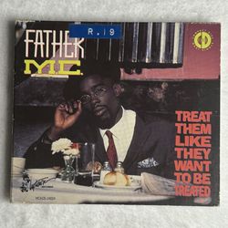 Father MC – Treat Them Like They Want To Be Treated CD Single 1990 - Hip-Hop R&B