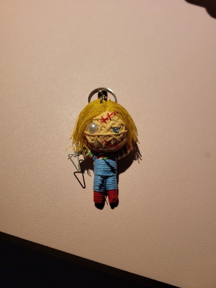 Chucky Voodoo Keychain