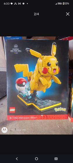 LEGO Pokémon Pikachu and Poké Ball 72152
