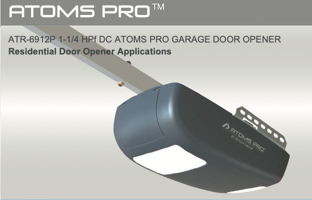 GARAGE DOOR OPENER/MOTOR INSTALLED