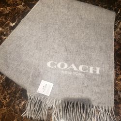 Brand New Coach Scarf With Tags