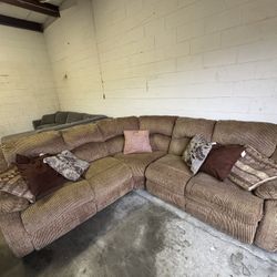 FREE DELIVERY‼️🚚 - 3 pcs sectional couch sofa set recliner
