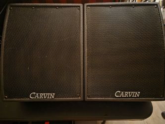 Pair of Carvin monitors